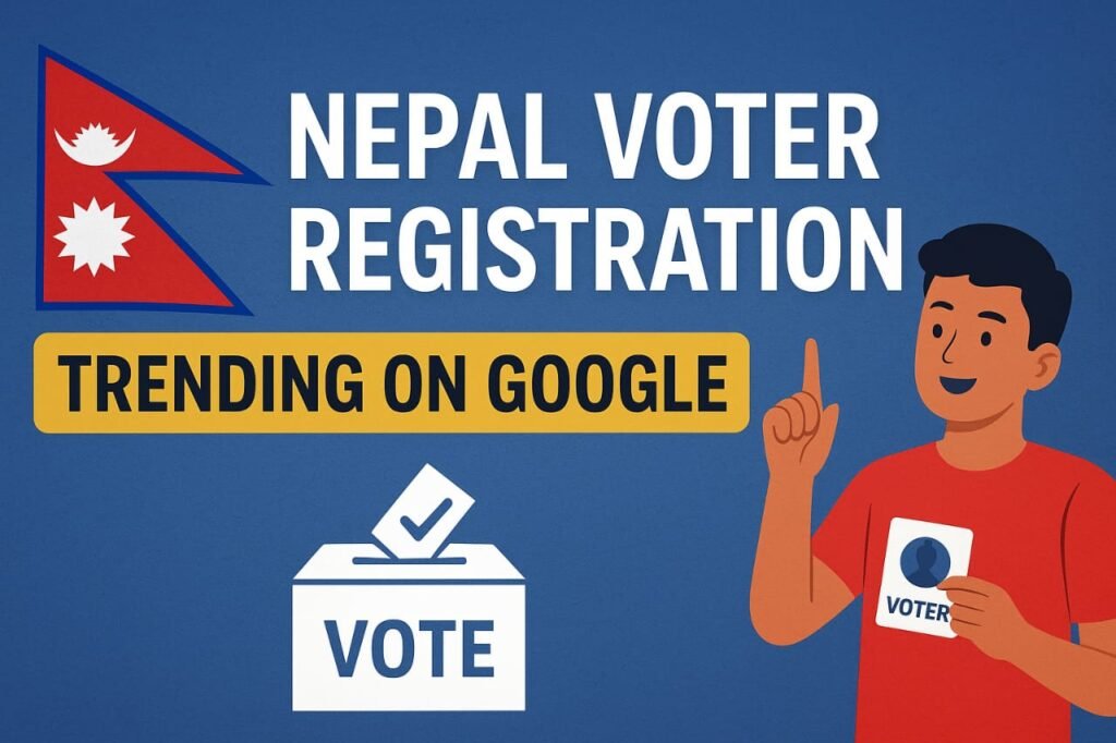 Nepal voter registration 2025