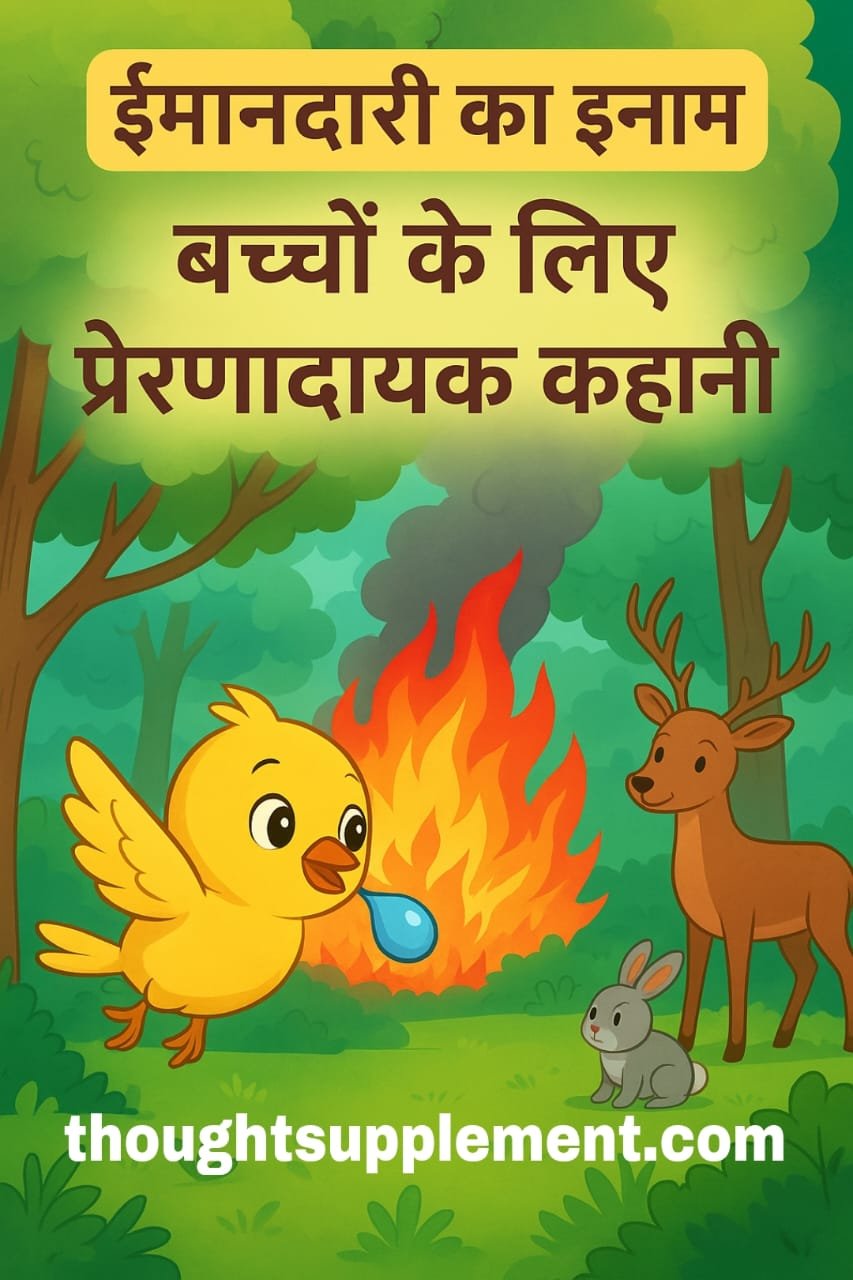 Motivational Story for Kids in Hindi, बच्चों की प्रेरणादायक कहानी